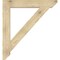 Ekena Millwork Traditional Slat Rough Sawn Bracket, Douglas Fir, 6"W x 44"D x 48"H BKT06X44X48TRA06RDF - alternate 2